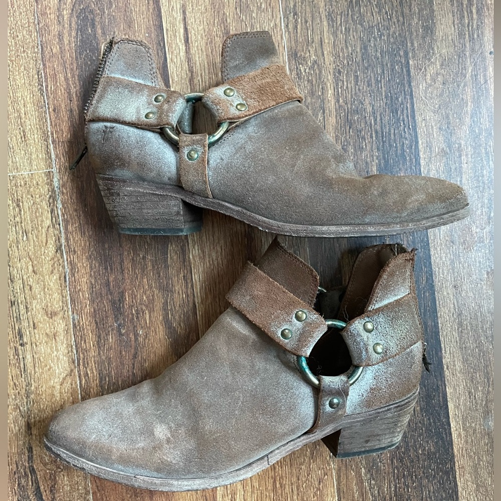 Frye Harness Booties